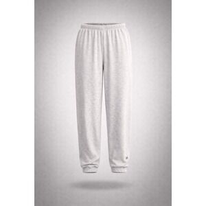 HUE Wear Ever U R Whitesand Heather Joggers Lounge Pants HL74145F Large NWT